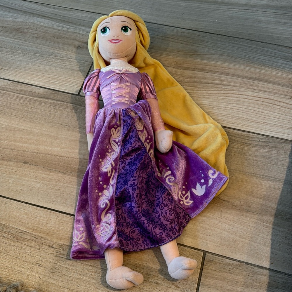 Rapunzel plush doll